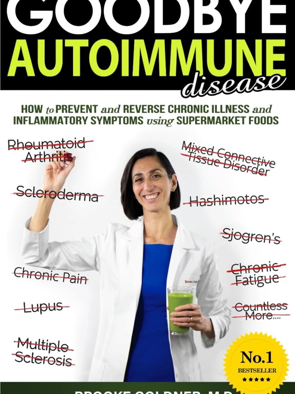Goodbye Autoimmune Disease - Healthy Living Guide (Blue)